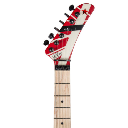 EVH Striped Series 5150® Electric Guitar - Red, Black and White Stripes