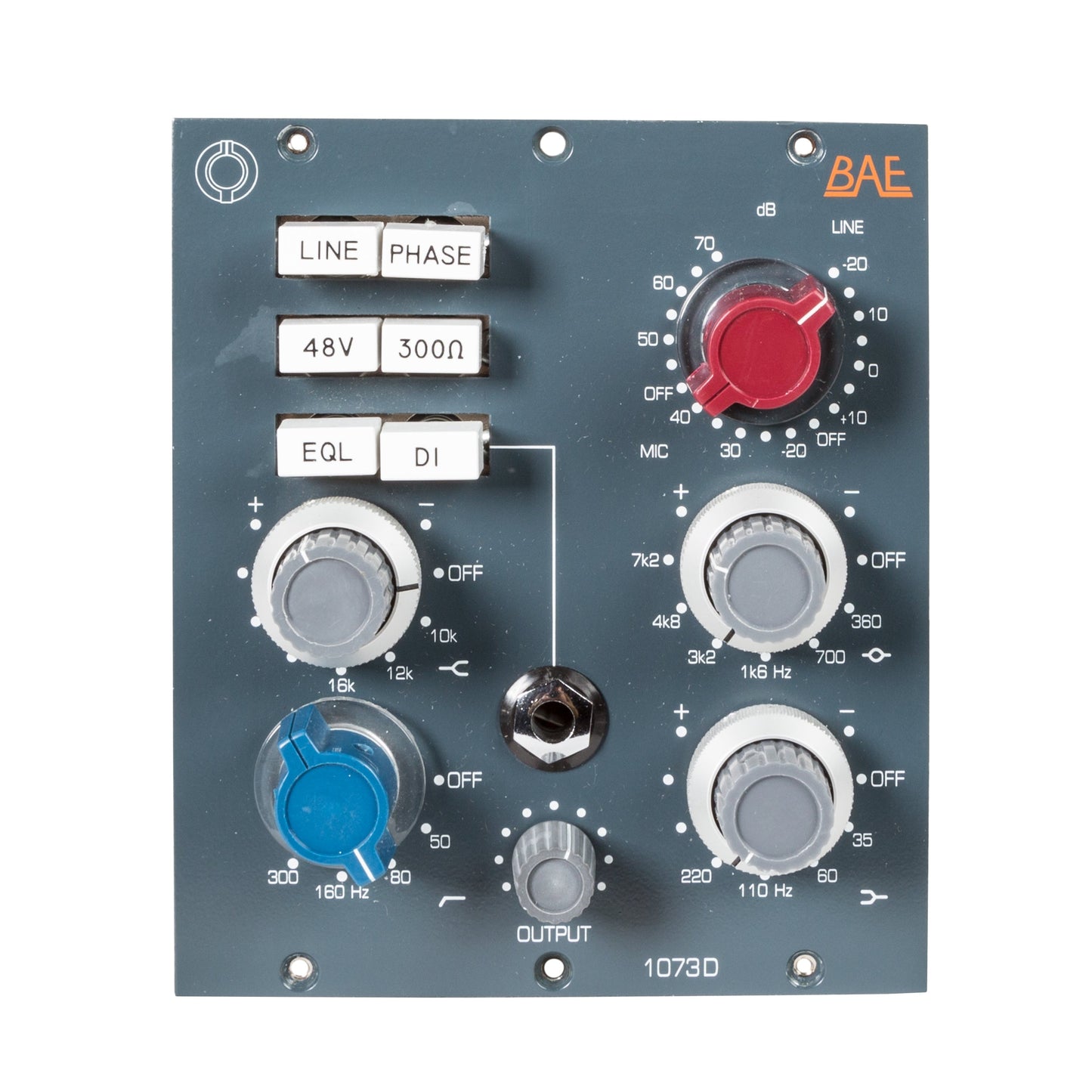 BAE 1073D Deluxe Mic Pre 500-Series Module