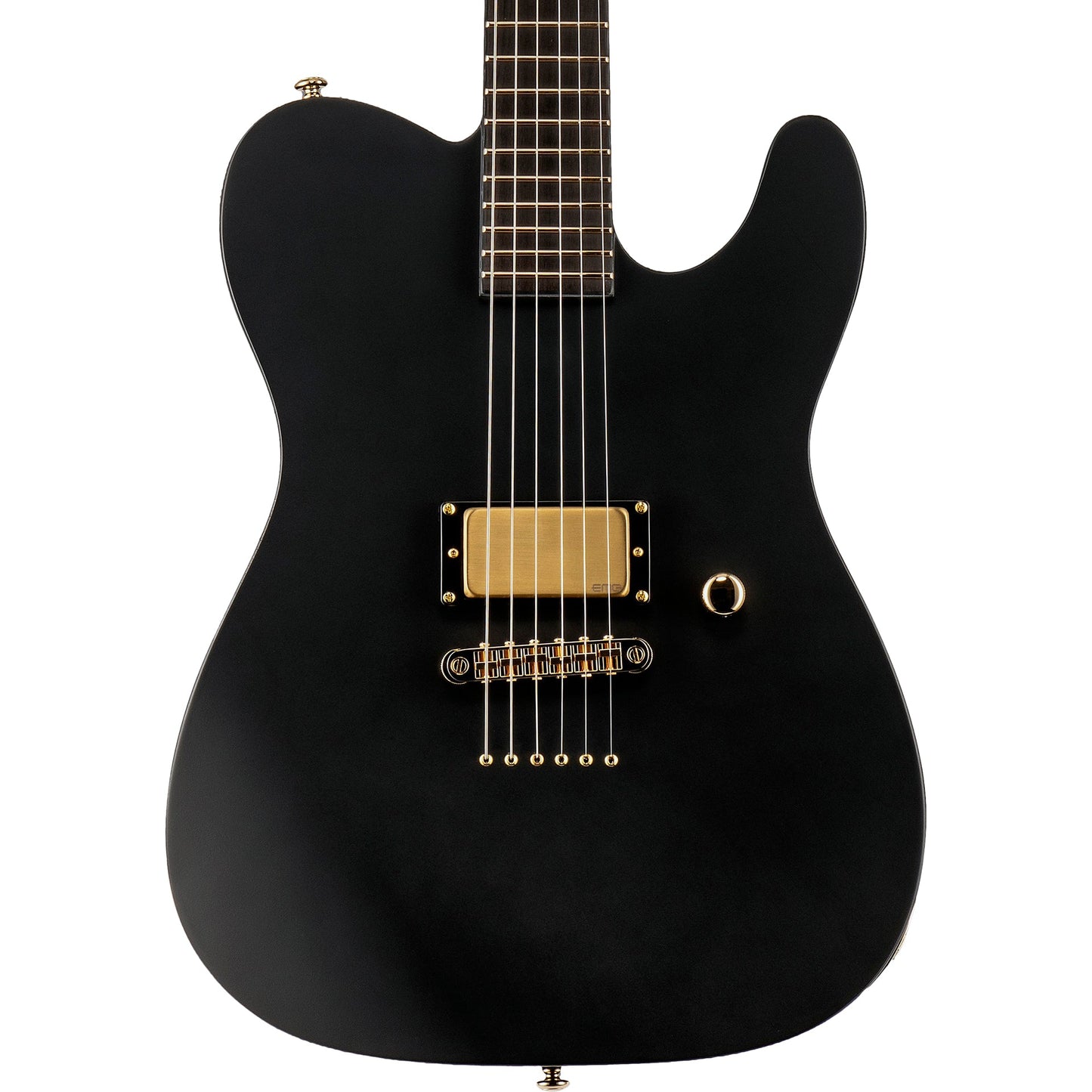 ESP LTD AA-1 Alan Ashby Signature Electric Guitar, Black Satin