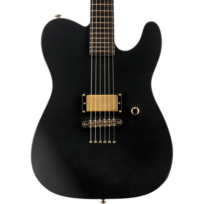 ESP LTD AA-1 Alan Ashby Signature Electric Guitar, Black Satin