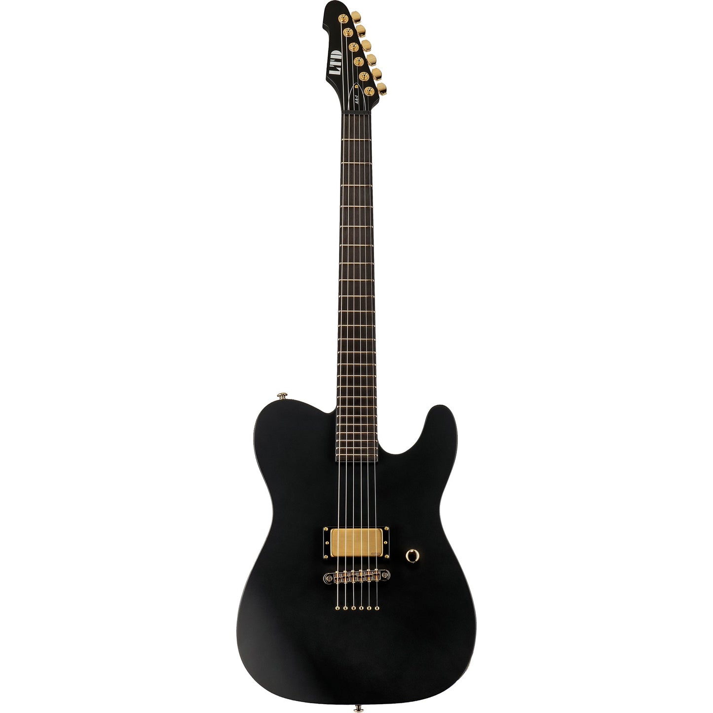 ESP LTD AA-1 Alan Ashby Signature Electric Guitar, Black Satin