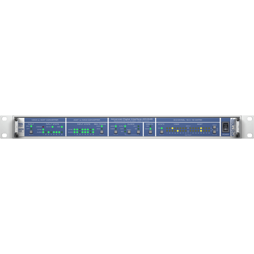 RME ADI-648 Interface