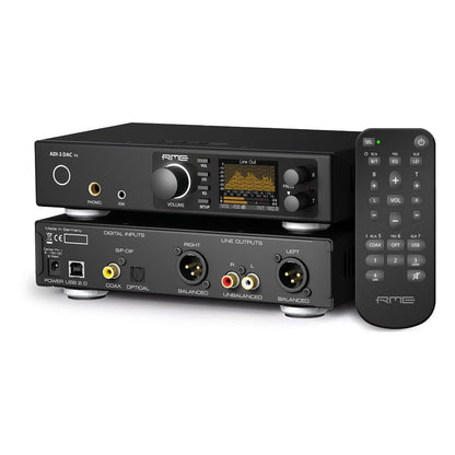 RME ADI2 DAC FS Ultra-fidelity 2 Channel DA Converter and Headphone Amplifier