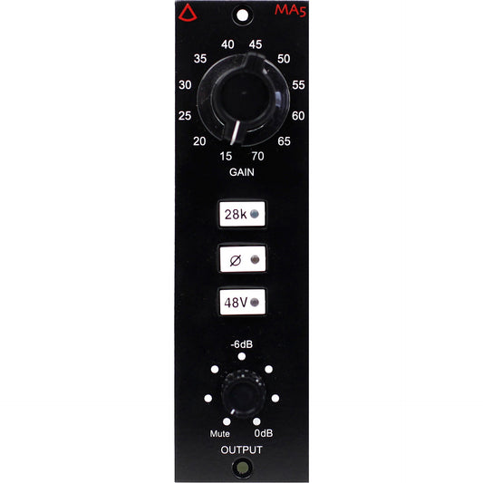 Avedis MA5 500 Series Mic Pre - Red Knobs