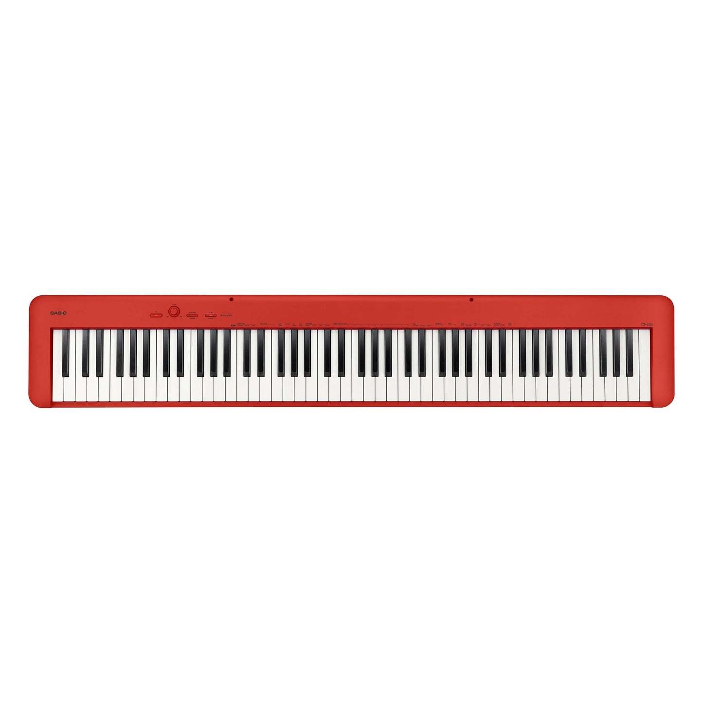 Casio CDP-S160 88 Key Digital Piano - Red with CS46 Stand
