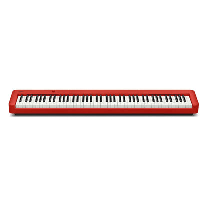 Casio CDP-S160 88 Key Digital Piano - Red with CS46 Stand