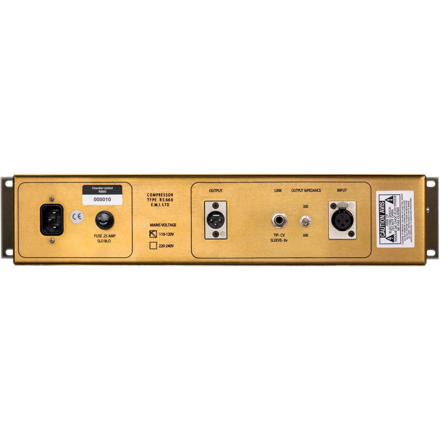 Chandler Limited RS660 Mono Tube Compressor with Internal PSU