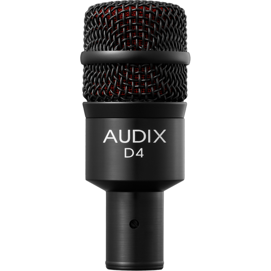 Audix D4 Hyper-Cardioid Dynamic Instrument Microphone