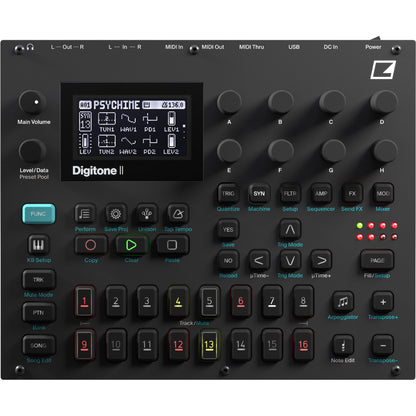 Elektron Digitone II 16-Track Polyphonic Digital Synthesizer