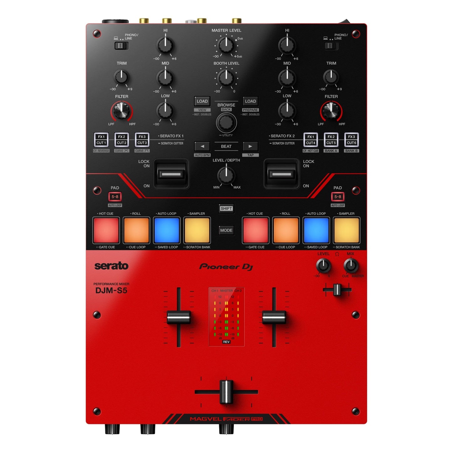 Pioneer DJM-S5 2-Channel Serato DVS Scratch Mixer