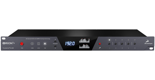 Antelope Orion 32+ | Gen 3 - 32-channel AD/DA Interface with AFC Clocking Tech
