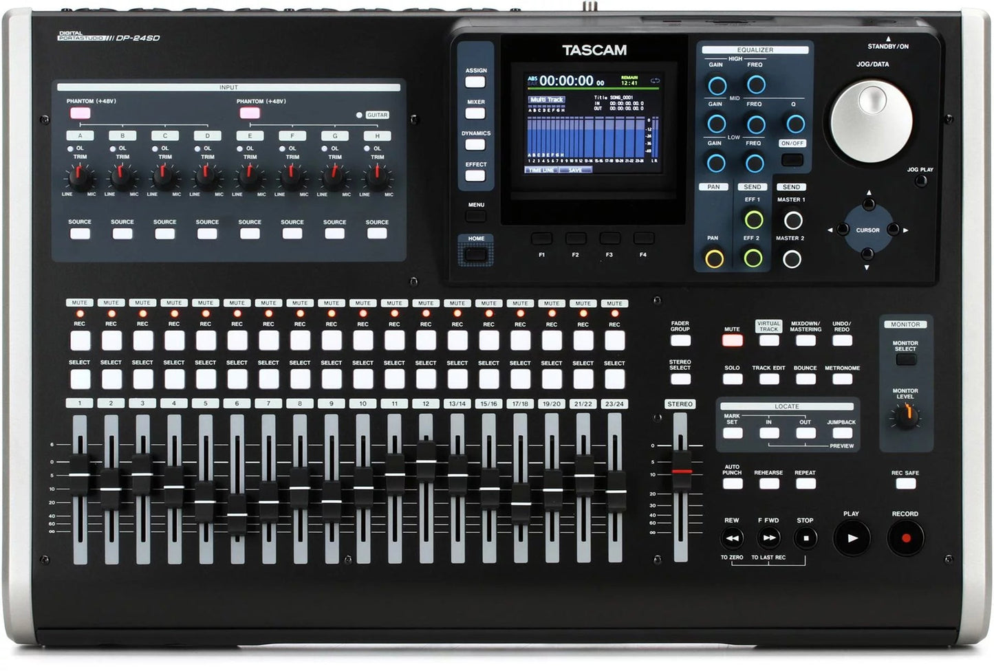 Tascam DP-24SD 24-Track Digital Portastudio