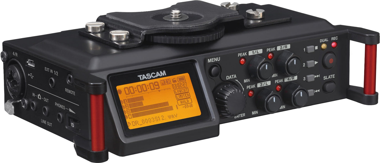Tascam DR-70D Multi-Track Field Recorder
