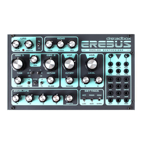 Dreadbox Erebus 2 Voice Paraphonic USB Powered Analog Synthesizer