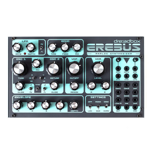 Dreadbox Erebus 2 Voice Paraphonic USB Powered Analog Synthesizer