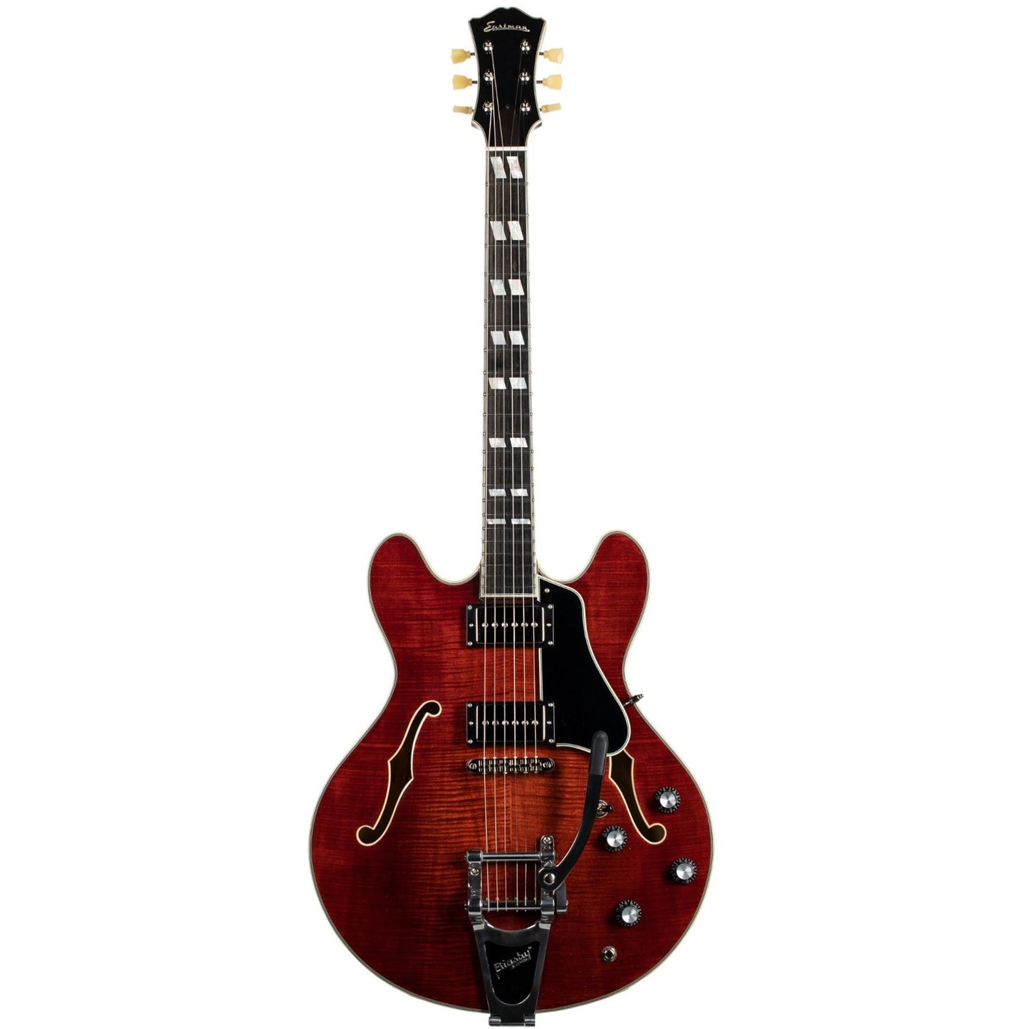 Eastman T486B Thinline Semi-Hollow Guitar - Classic Finish