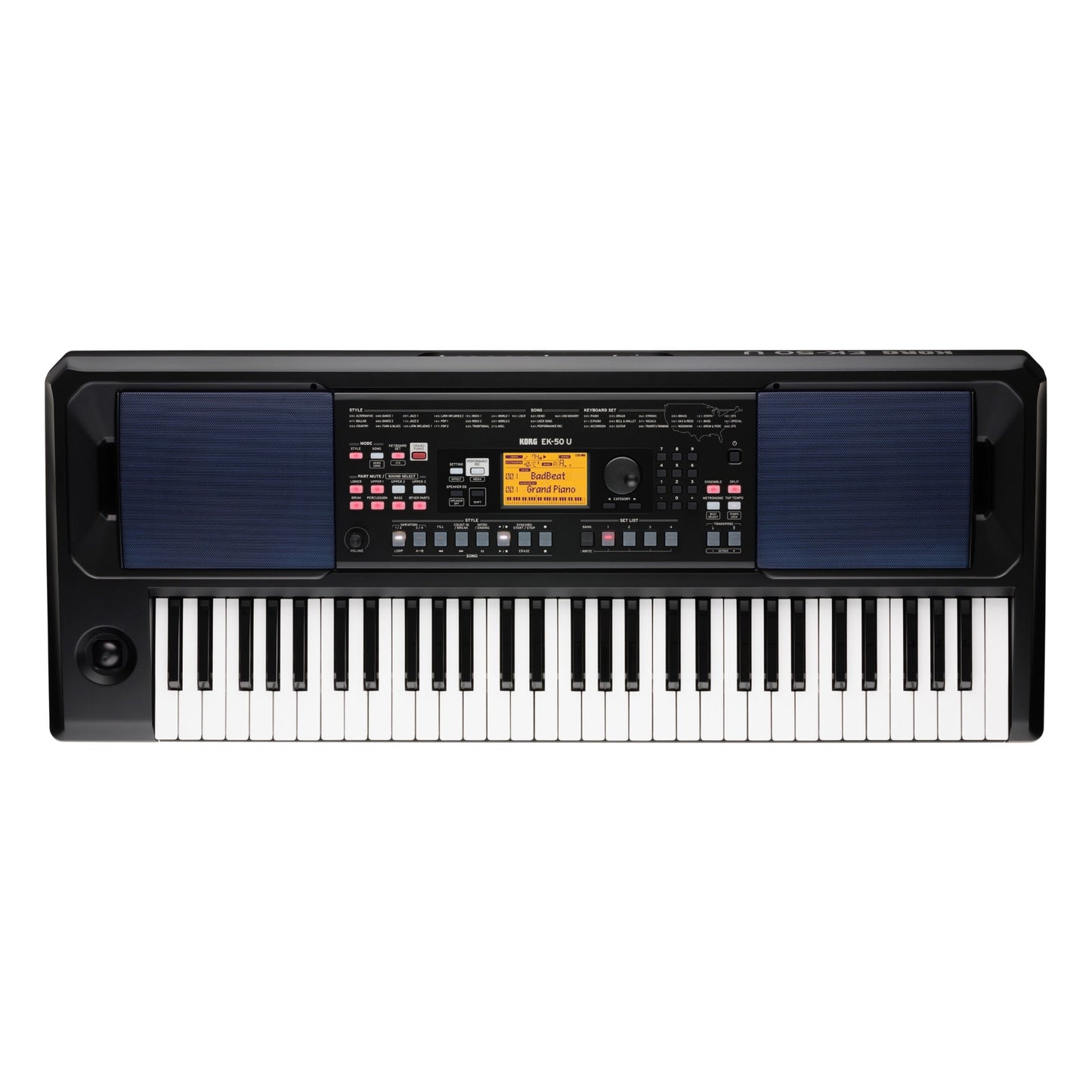 Korg EK50 U Entertainer Keyboard w/ American Styles
