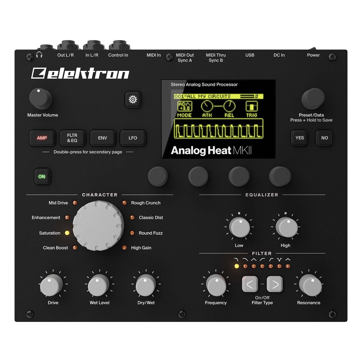 Elektron Analog Heat MKII Stereo Analog Sound Processor