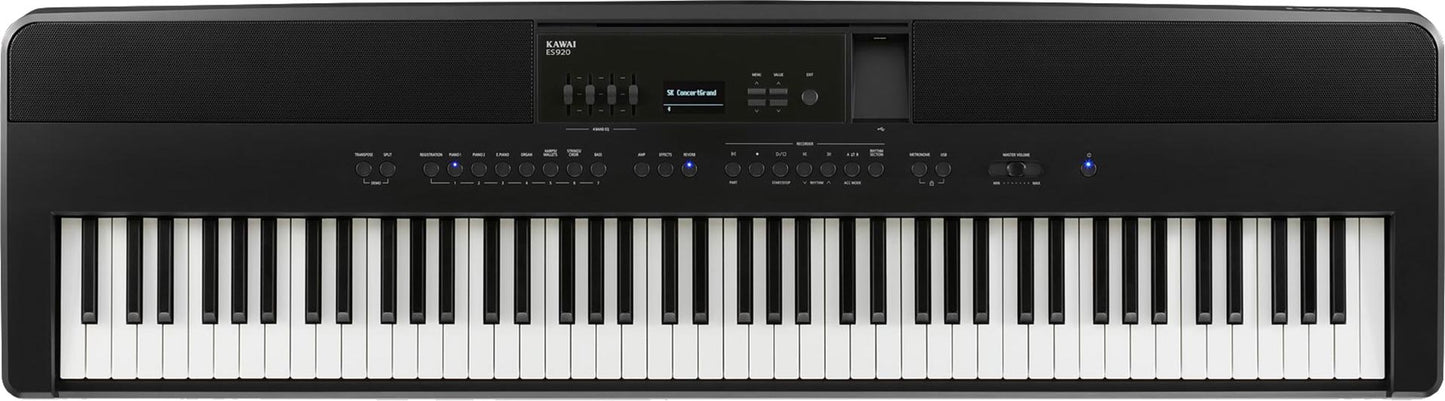 Kawai ES920 Digital Piano Satin Black