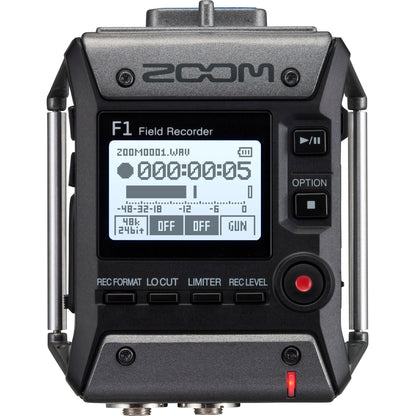 Zoom F1 Field Recorder Shotgun Package
