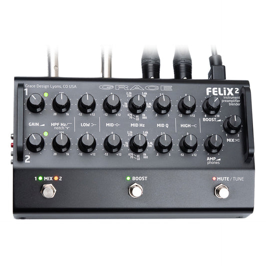 Grace Design Felix 2 Instrument Preamp Blender - Black