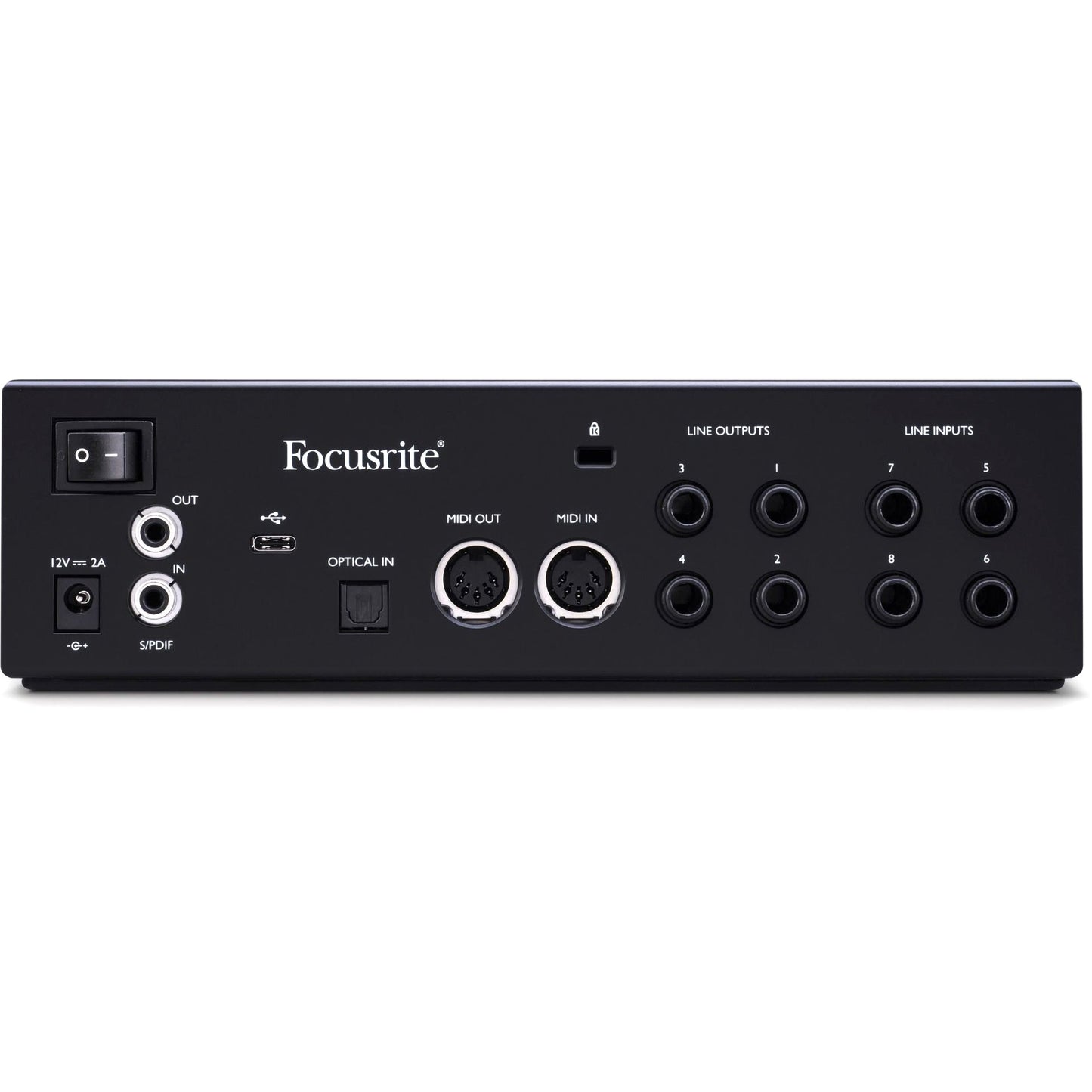 Focusrite Clarett+ 4Pre 18x8 USB-C Audio Interface
