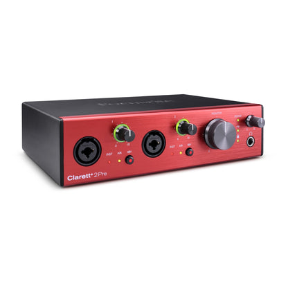 Focusrite Clarett+ 2Pre 10x4 USB-C Audio Interface