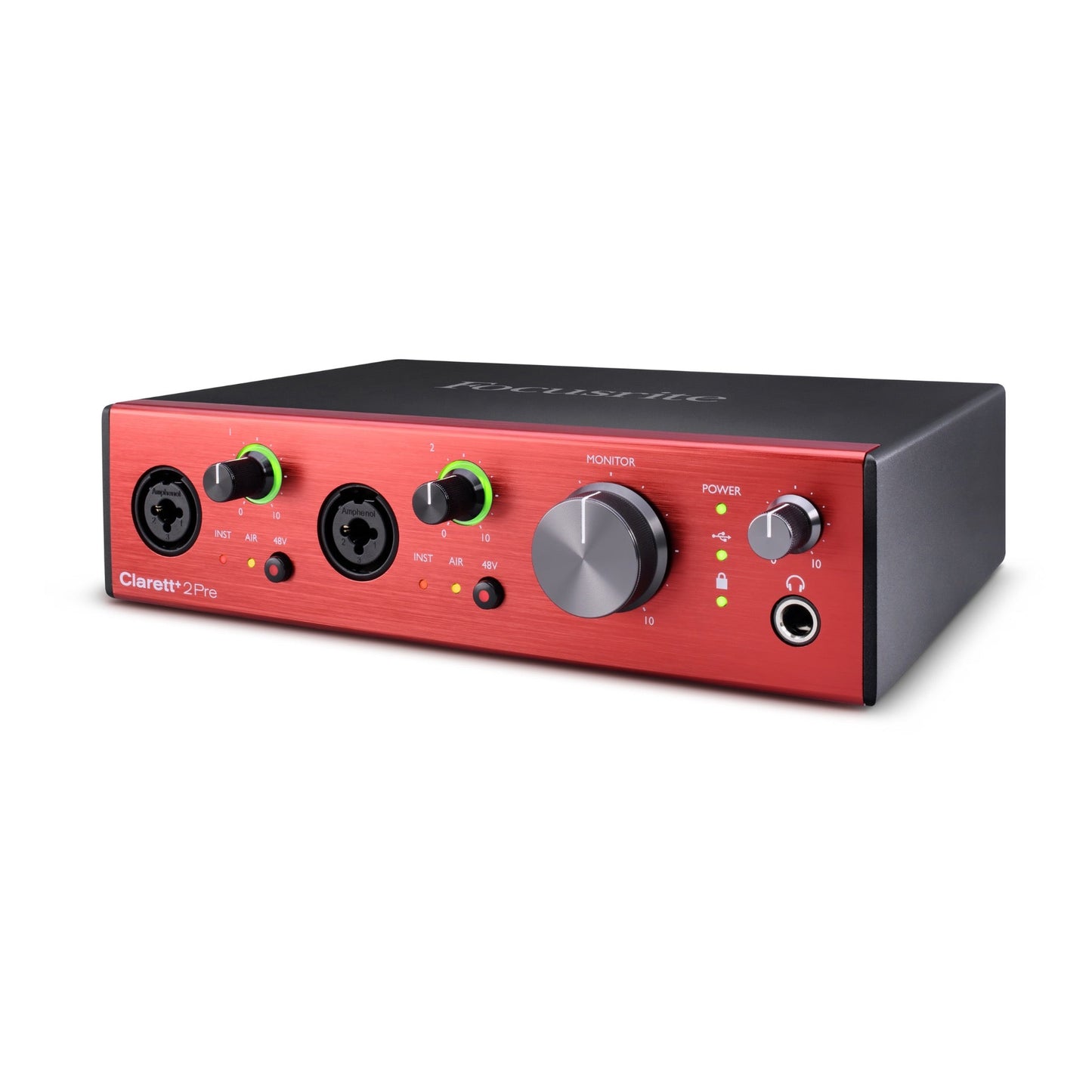 Focusrite Clarett+ 2Pre 10x4 USB-C Audio Interface