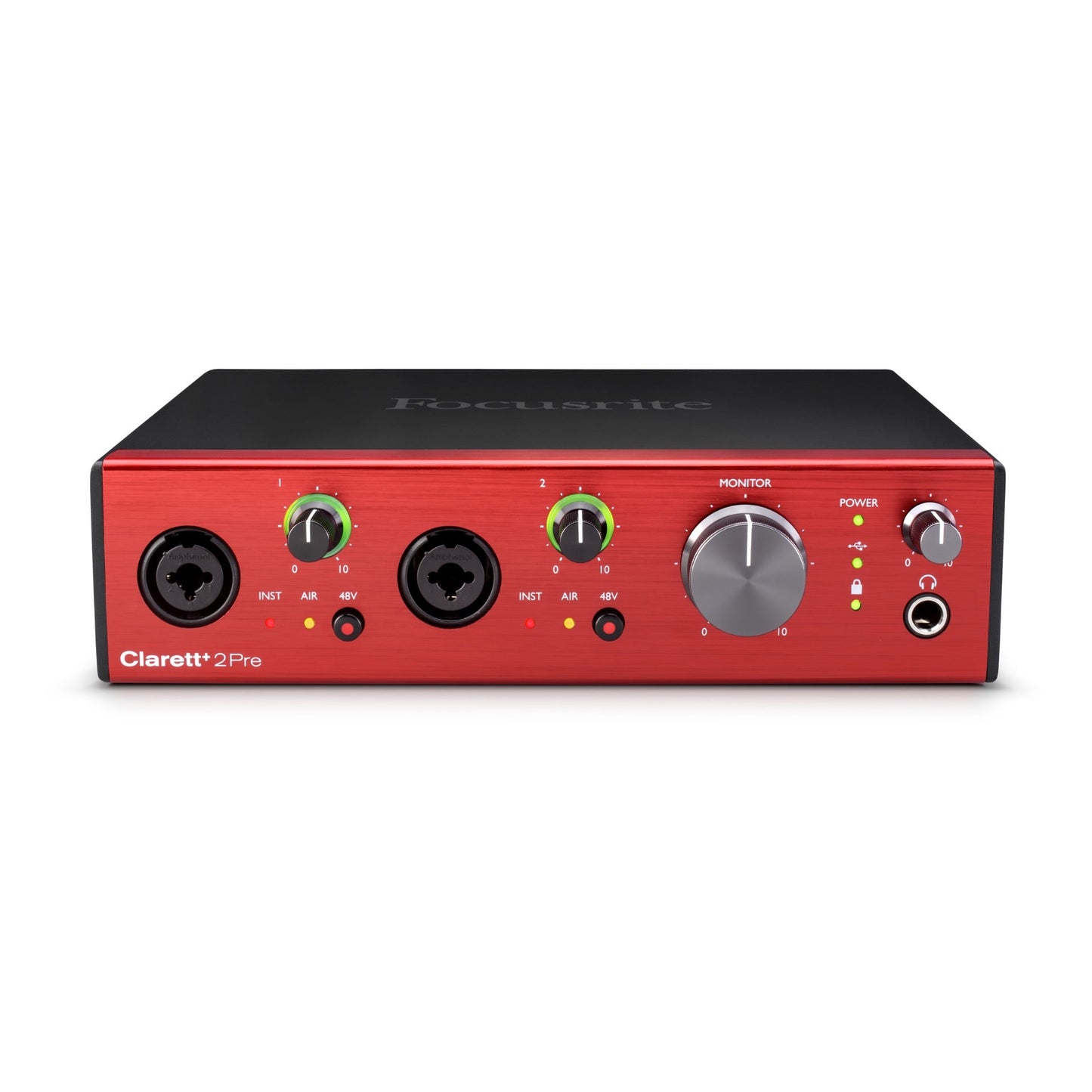Focusrite Clarett+ 2Pre 10x4 USB-C Audio Interface