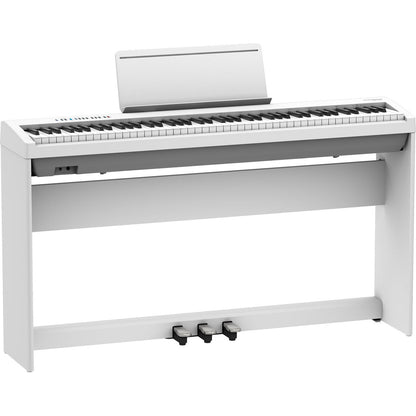 Roland FP-30X-WH Portable Piano w/ Built in Speakers, Bluetooth - White