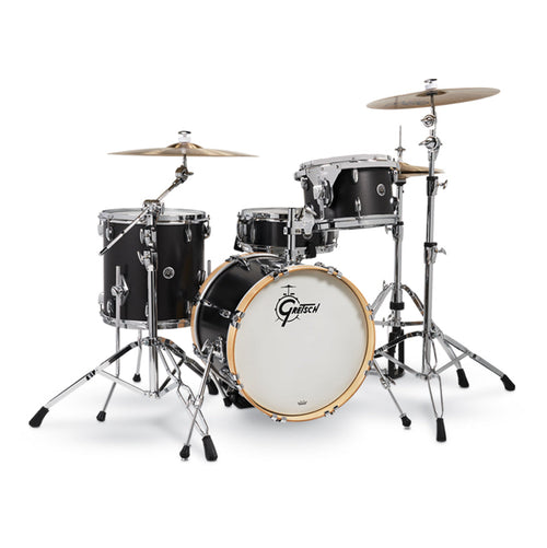 Gretsch Brooklyn Bop Series 4-Piece Shell Kit - Satin Black