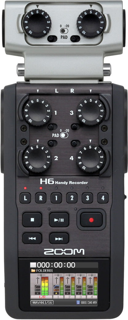 Zoom EXH6 XLR/TRS Capsule for the Zoom H6 Handy Recorder