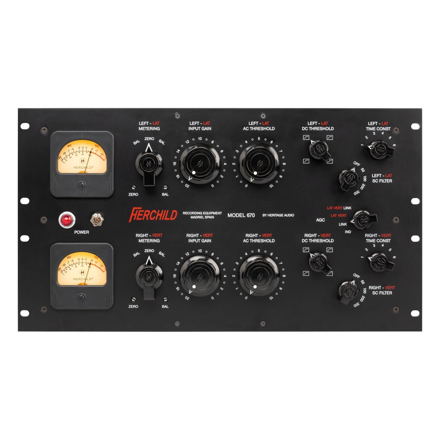 Heritage Audio HERCHILD - Model 670 Tube-Based Audio Compressor