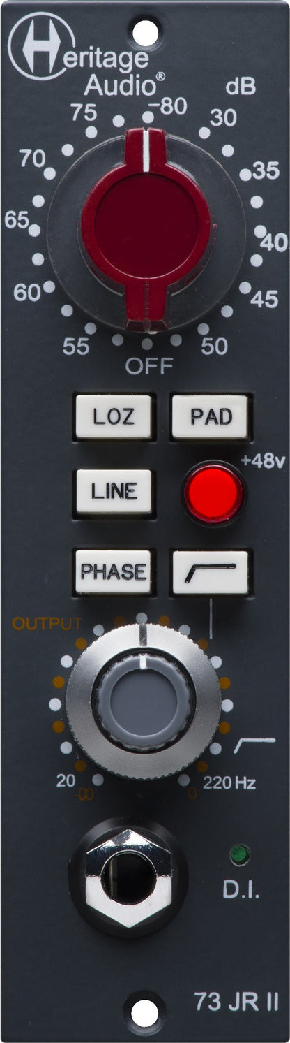 Heritage Audio 73JR II British-Spec 500-Series Preamplifier and DI
