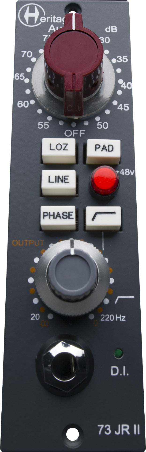Heritage Audio 73JR II British-Spec 500-Series Preamplifier and DI