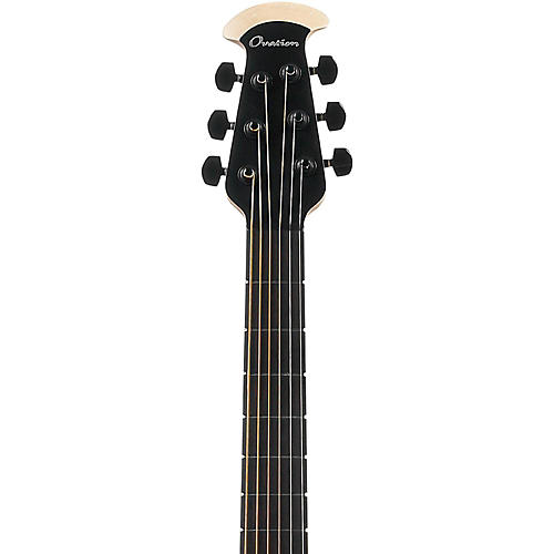 Ovation 1868TX-5 Electric Guitar Elite Super Shallow Black Textured