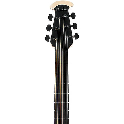Ovation 1868TX-5 Electric Guitar Elite Super Shallow Black Textured