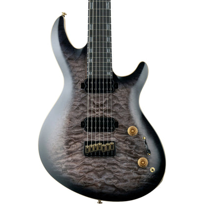 ESP LTD JR-7 Javier Reyes Signature Electric Guitar in Faded Blue Sunburst