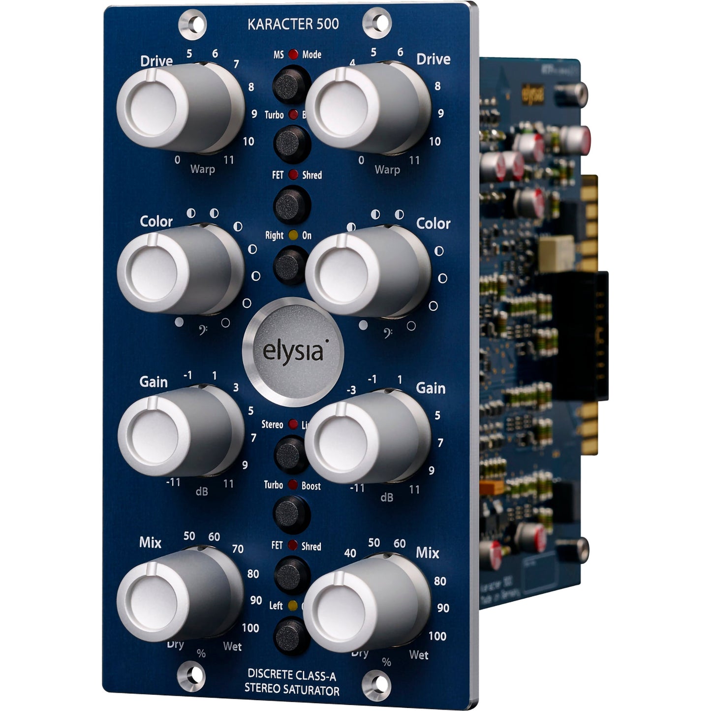 Elysia Karacter Qube 2-channel Color Box 500 Series Module