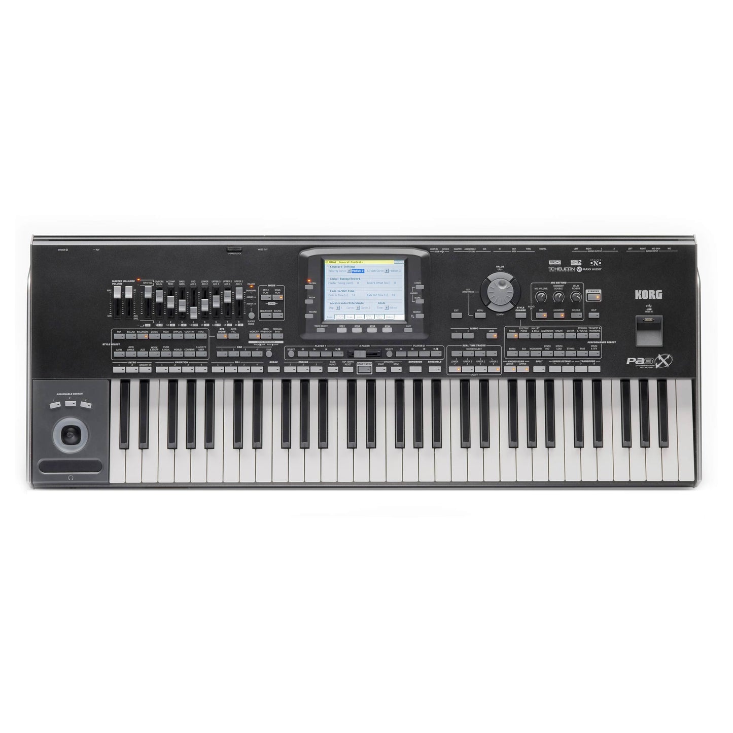 Korg PA3X76 Professional Arranger Workstation 76-Note Key Keyboard (PA3X76)