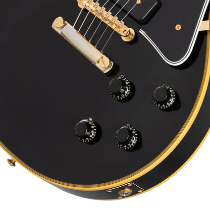 Gibson 1954 Les Paul Custom Reissue VOS Electric Guitar - Ebony