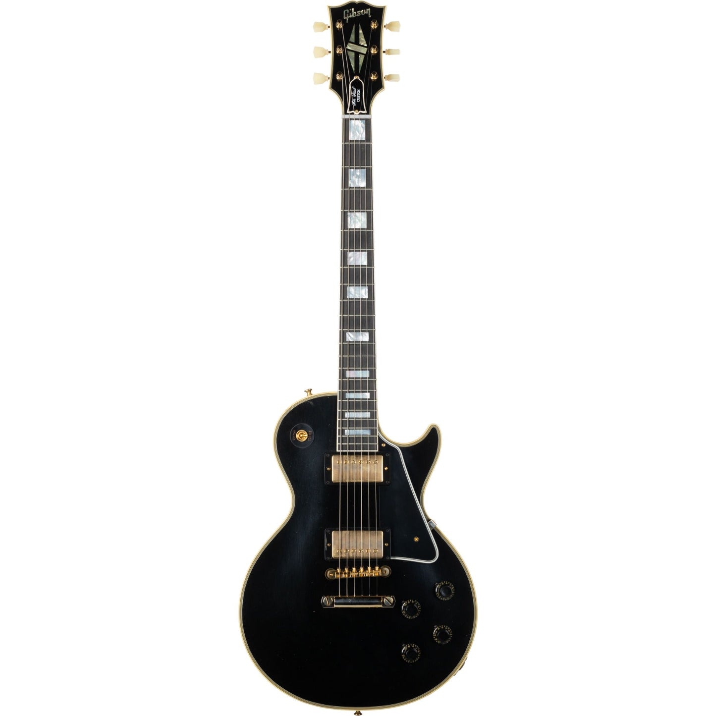 Gibson 1957 Les Paul Custom Reissue Electric Guitar - Ultra Light Aged Ebony