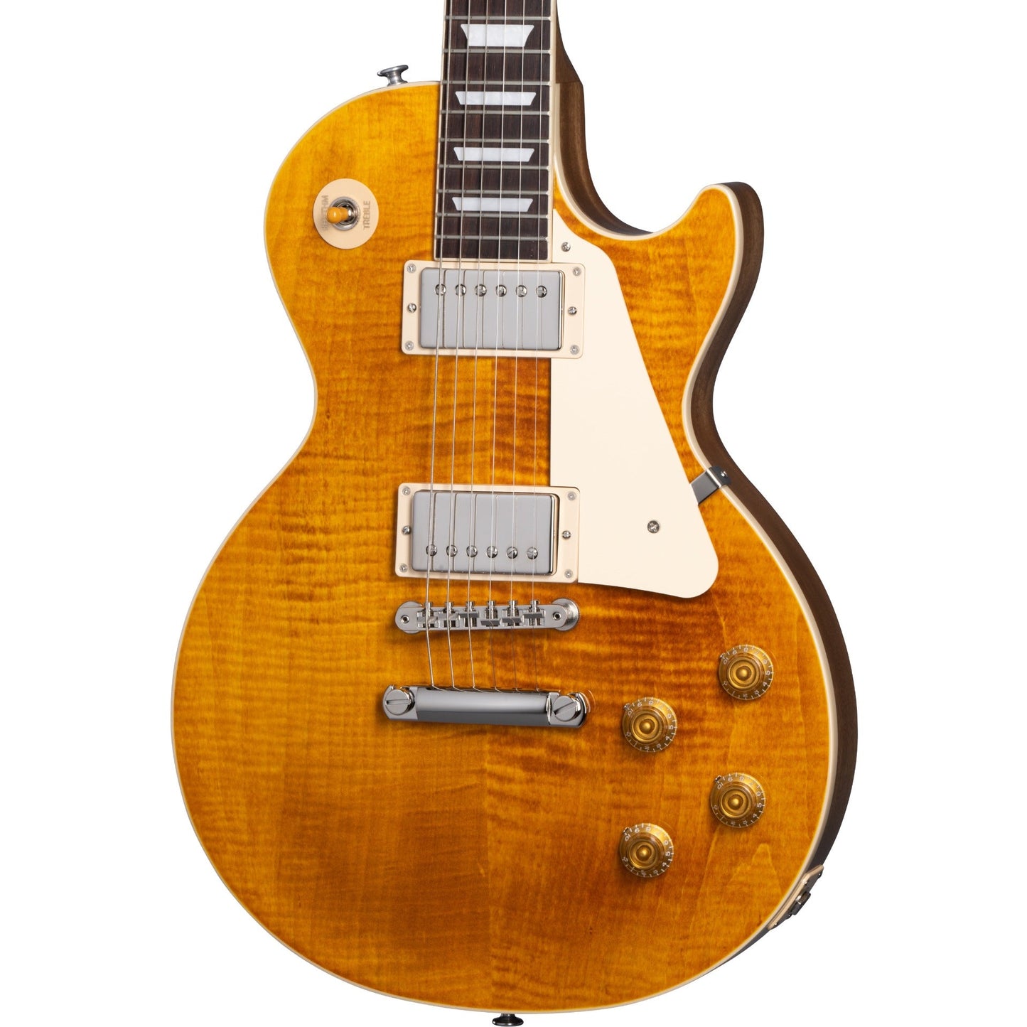 Gibson Les Paul Standard 50s Figured Top Electric Guitar - Honey Amber
