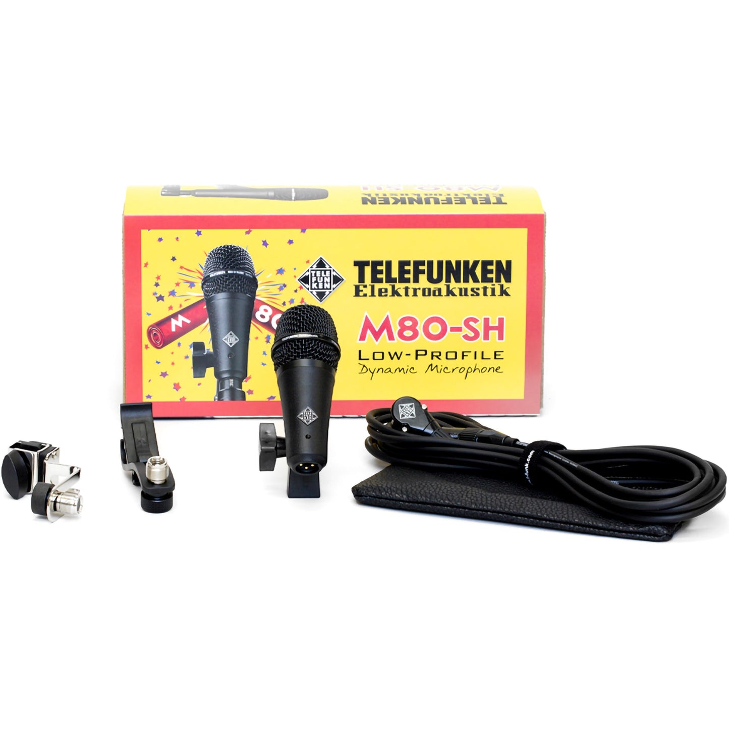Telefunken M80-SH Low Profile Dynamic Microphone