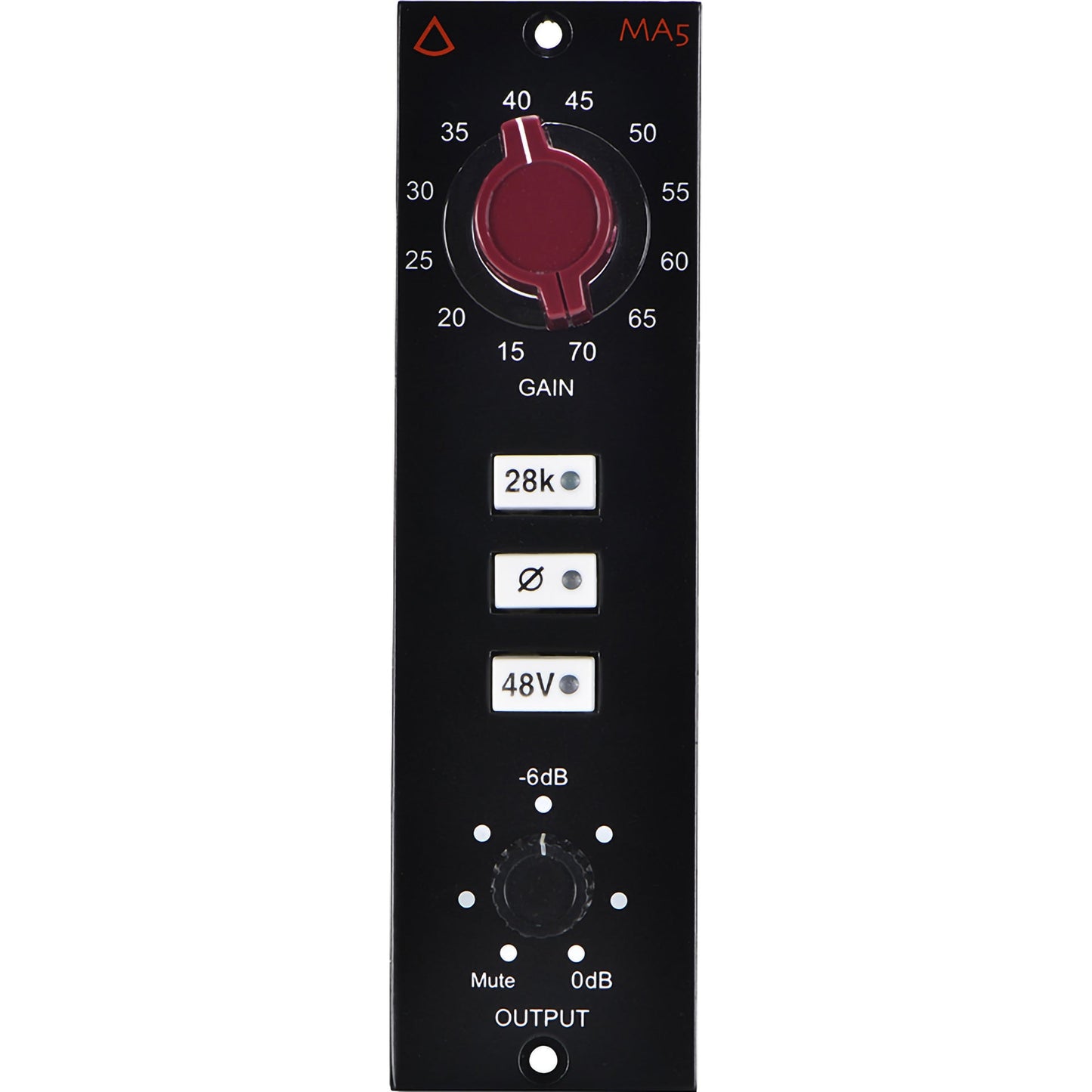 Avedis MA5 500 Series Mic Pre - Red Knobs