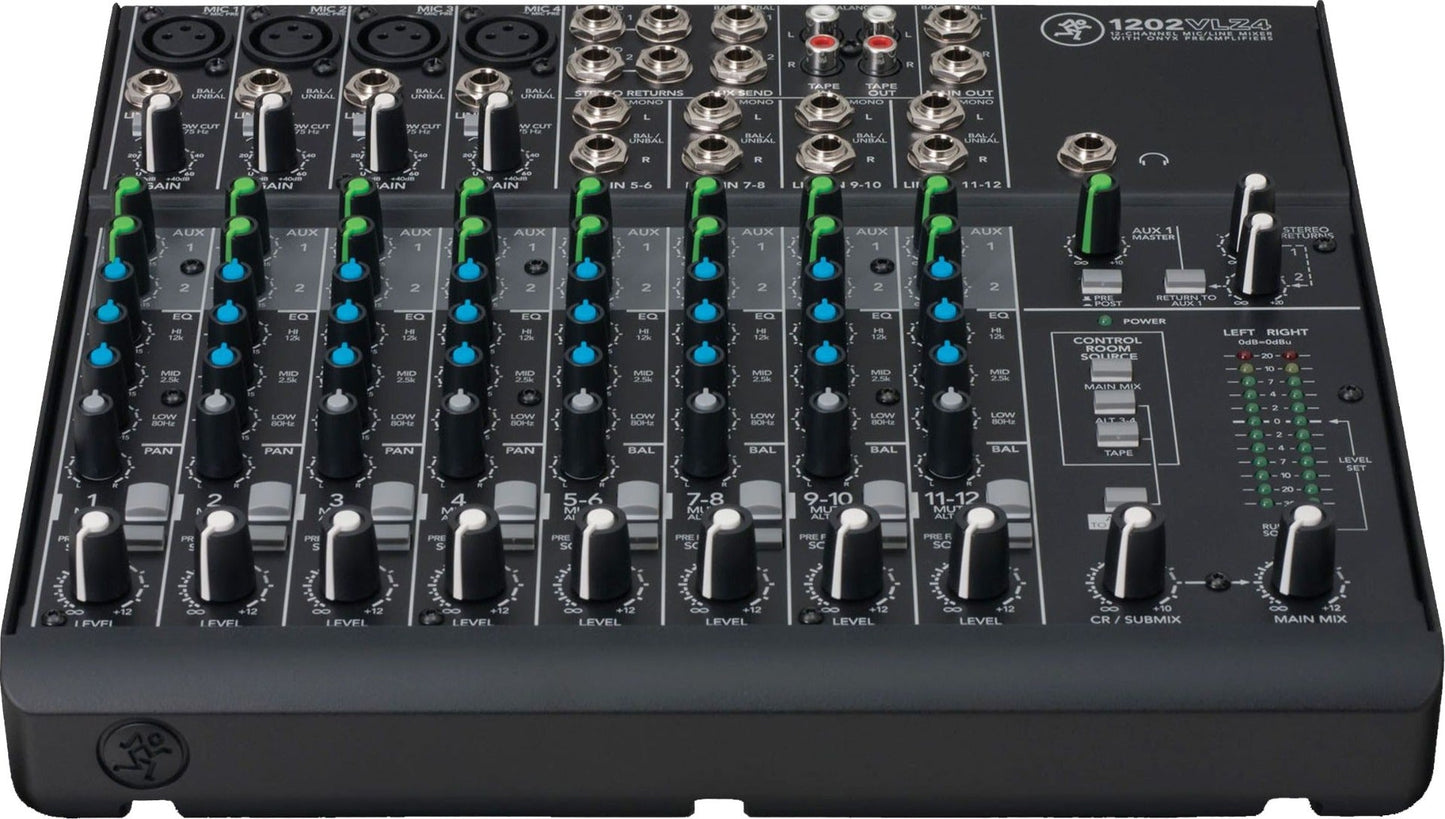 Mackie 1202VLZ4 12-Channel Compact Mixer