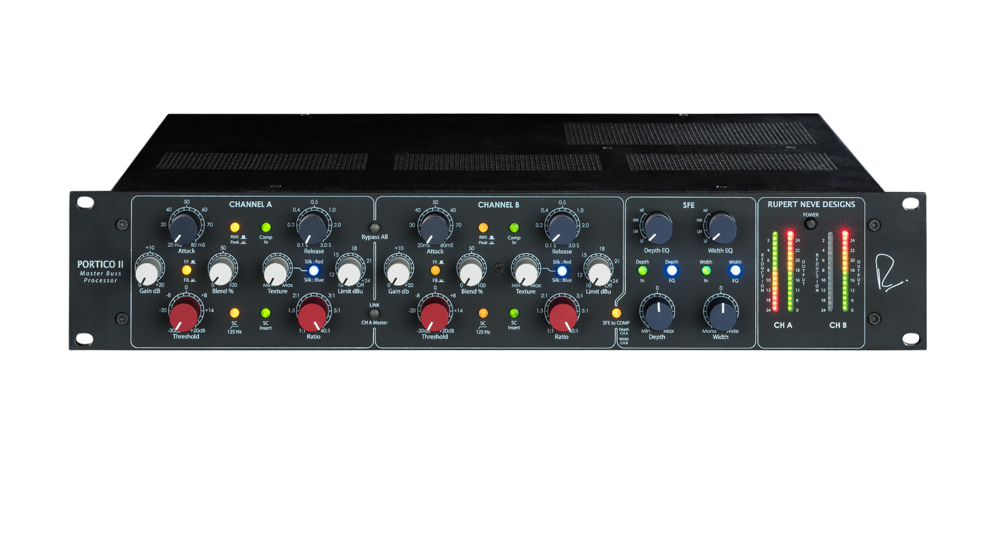 Rupert Neve Designs Portico II Master Buss Processor - Black