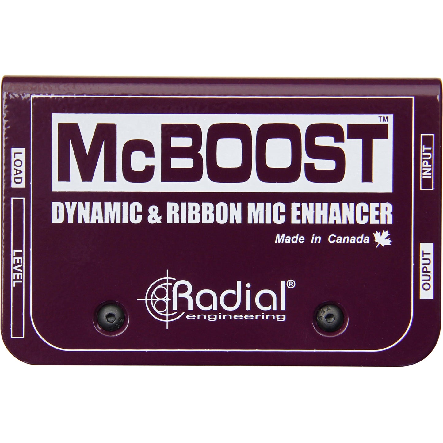 Radial McBoost Microphone Signal Intensifier