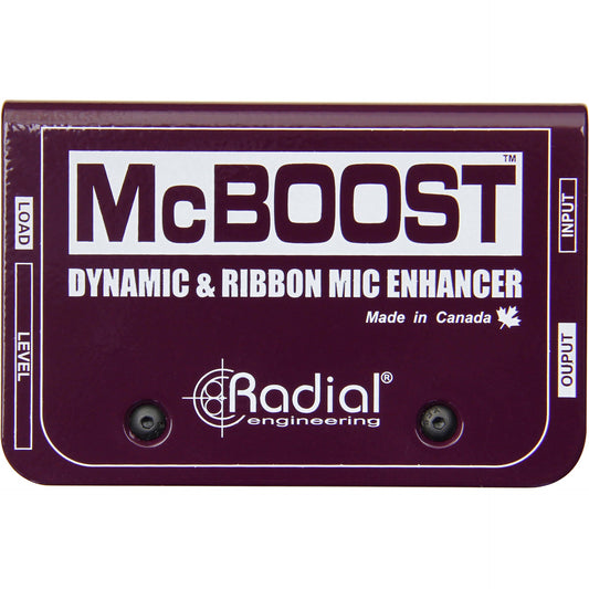 Radial McBoost Microphone Signal Intensifier