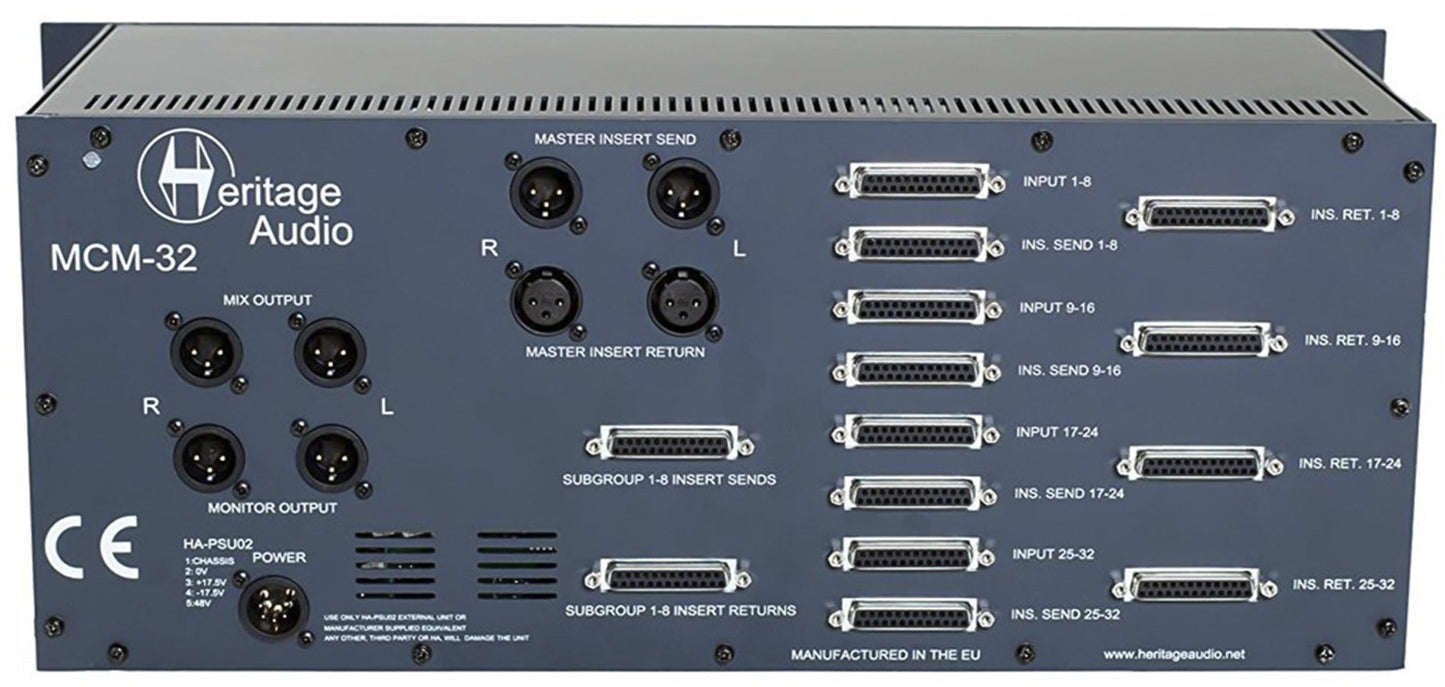 Heritage Audio MCM-32 Summing Mixer